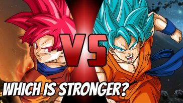 SSJ RED VS SSJ BLUE