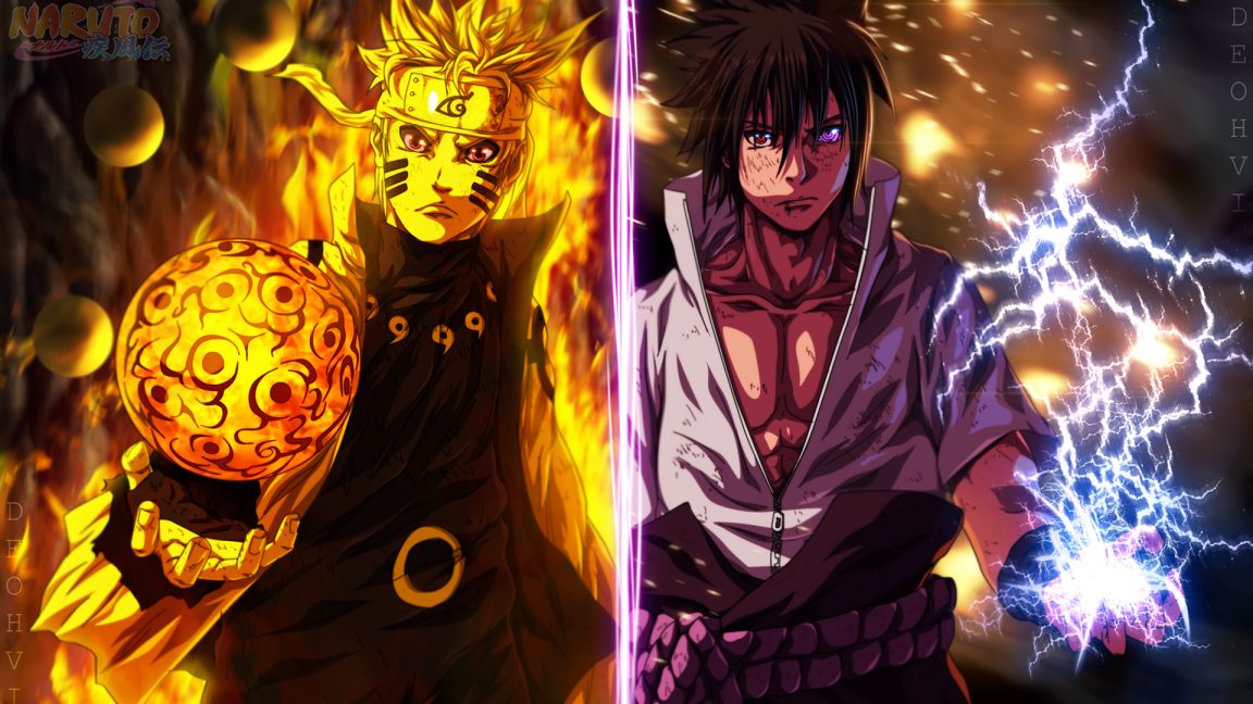 Sasuke Uchiha & Naruto Uzumaki