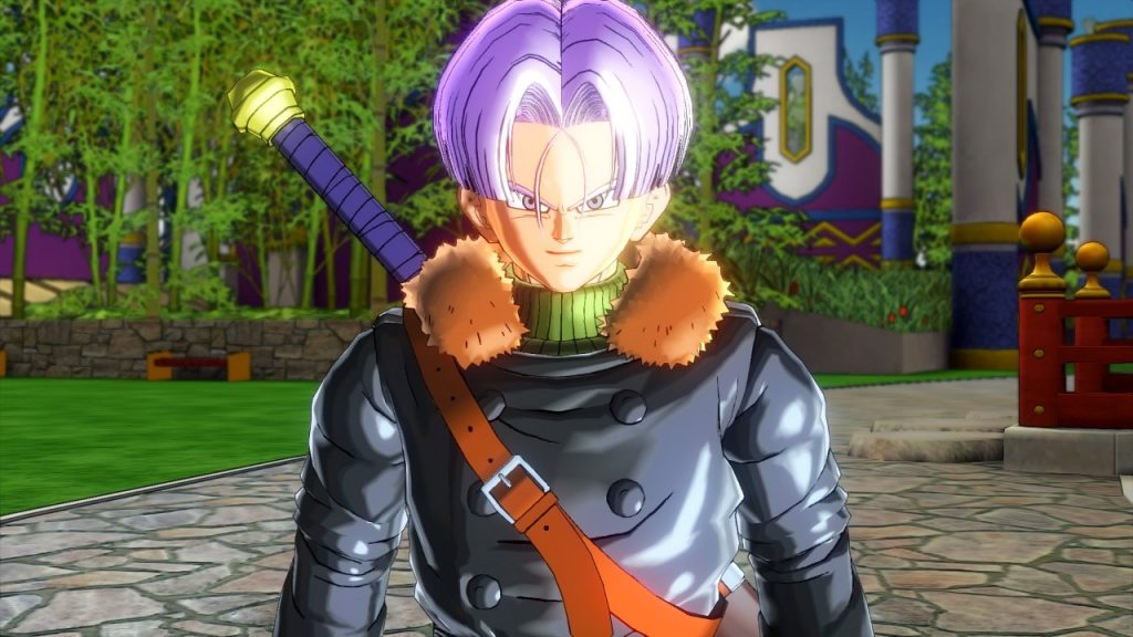 The time traveler Future Trunks