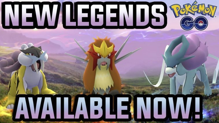 PokemonGo: Legendary Beasts Are Out!