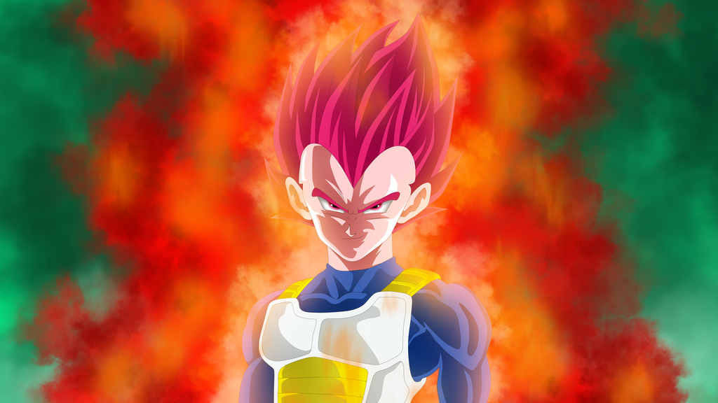 Super Saiyan God Vegeta