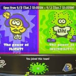 Splatfest Invisibility vs Flight