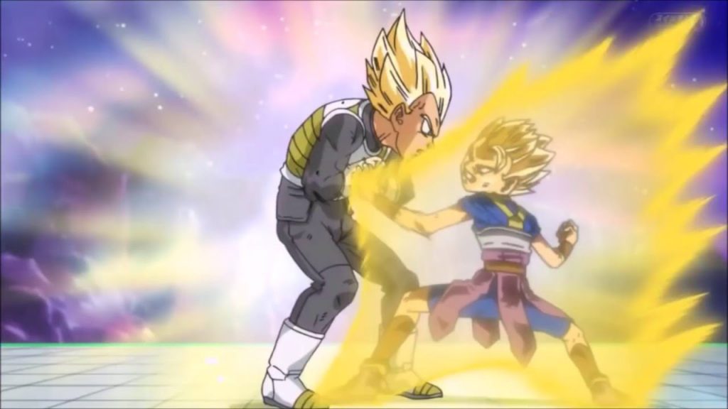 Cabba vs Vegeta!