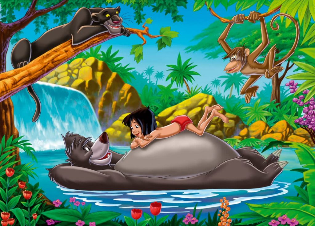 Jungle Book Animated Cartoon Full Hd Wallpaper Image Ipod