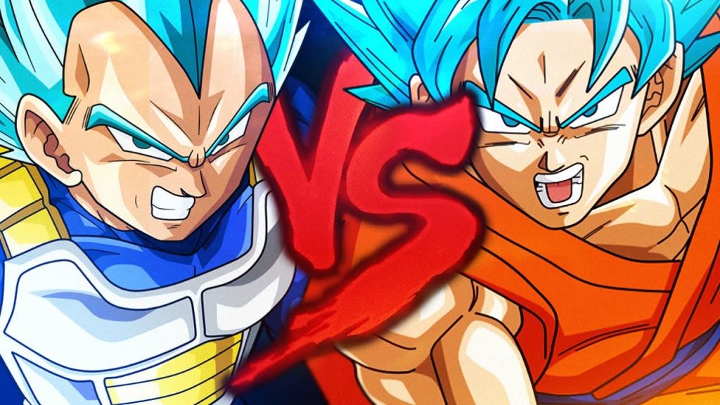 Goku and Vegeta