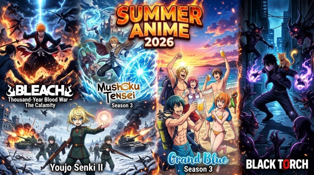 Summer 2026 anime mid season highlights featuring top series and biggest surprises.