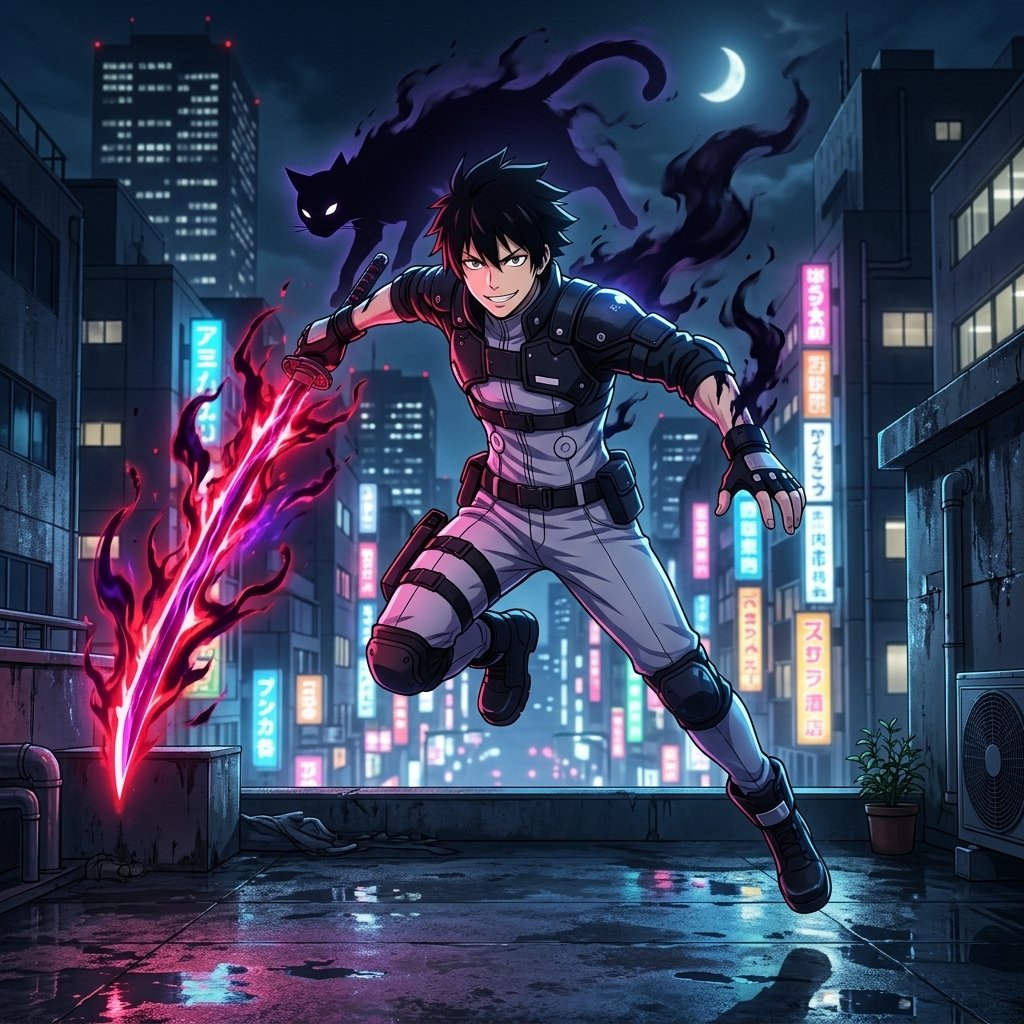 Black Torch in Summer 2026 anime showcasing intense supernatural action scenes.