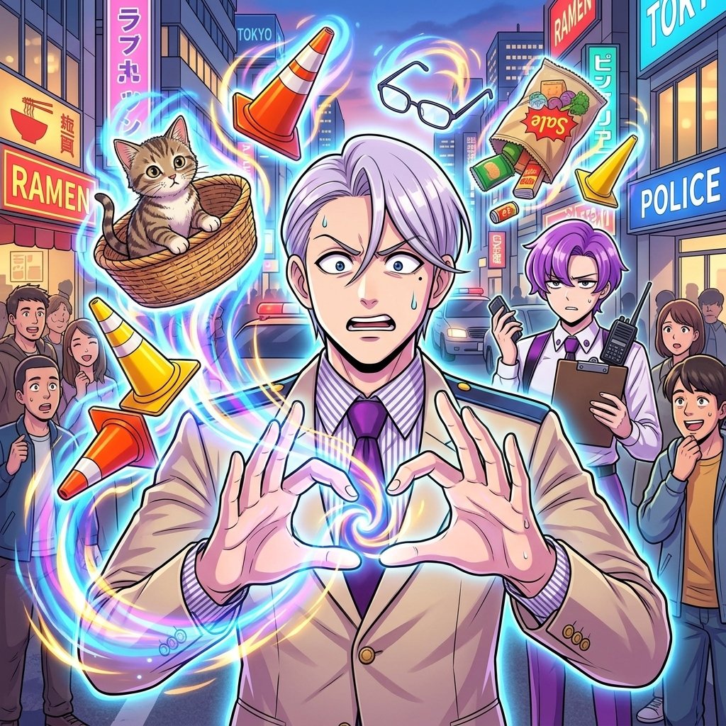 Super Psychic Policeman Chojo in Shonen Jump anime 2026-2027 with comedy and psychic action.