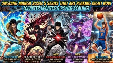 Top ongoing manga 2026 featuring trending series and peak story arcs.