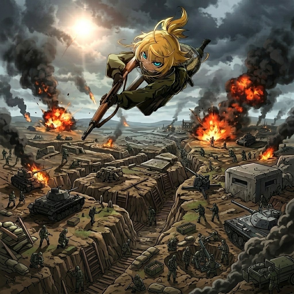 Youjo Senki Season 2 in Summer 2026 anime featuring strategic magical warfare.